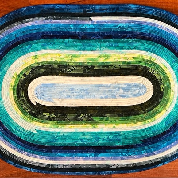 Sea Grass Botanical Jelly-Roll Rug - Picture 13 of 13